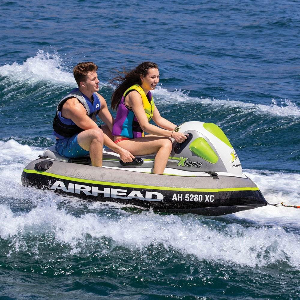 Towable 2 Tube Airhead Rider Xcelerator