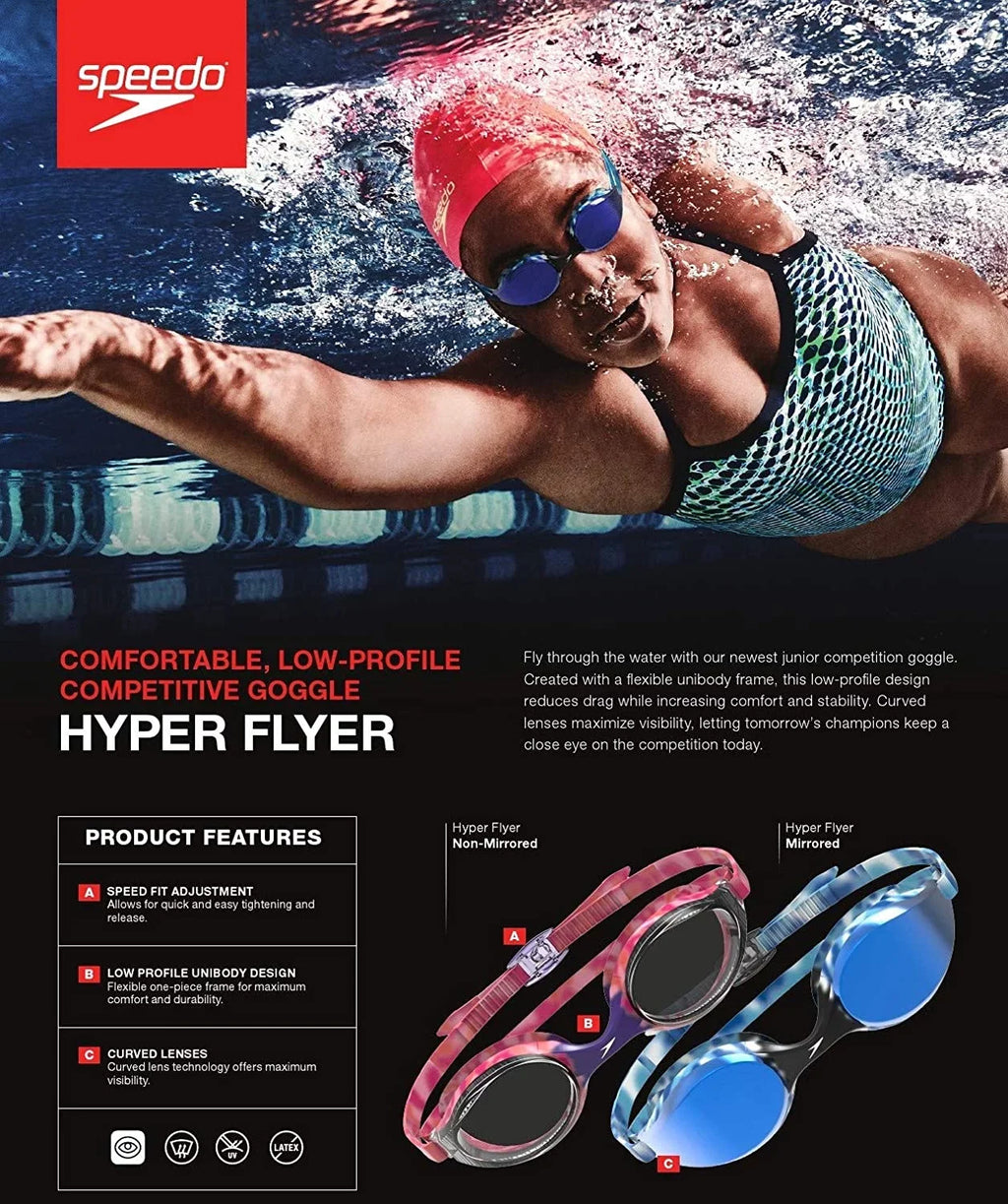 Mirror FLYER Speedo HYPER Goggles