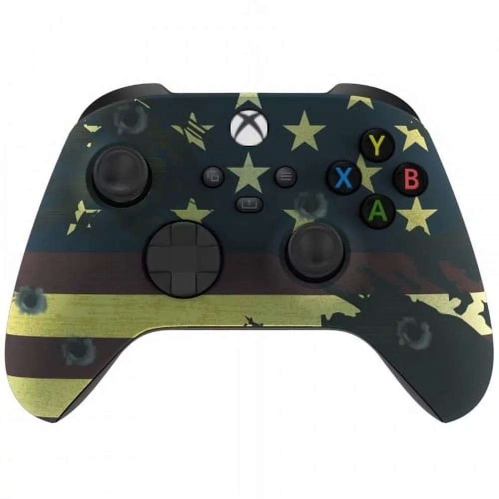 (Flag) - Touch Premium Rapid Custom Controller Flag Modded American of Largest - Soft Fire Xbox Modes Master Includes - Controllerz Mod Variety