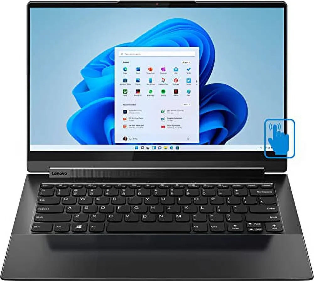 SSD, i7-1185G7 Lenovo Touchscreen w/Hub Iris Xe, 11 2-in-1 FHD BT Intel 2TB 6, -14.0" IPS Home) Yoga Laptop 8GB 5.1, 4-Core, KYB, Fingerprint, WiFi Backlit RAM, 2022 Webcam, (Intel 9i PCIe Win HD