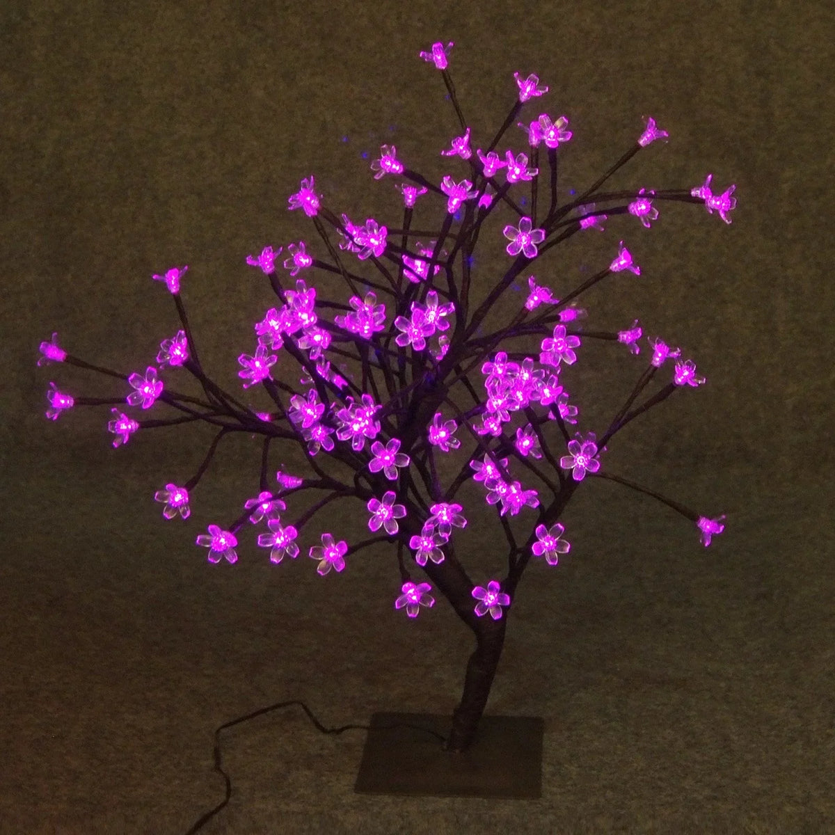 Floral Gift Hi-Line Ltd Lights Tree, LED 208-Inch, Bonsai Pink