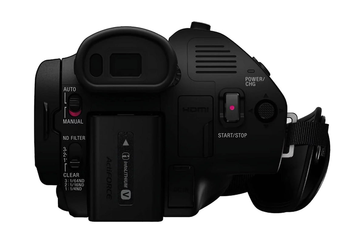 4K w/ 1-inch FDR-AX700/B Sensor Sony Camcorder CMOS HDR