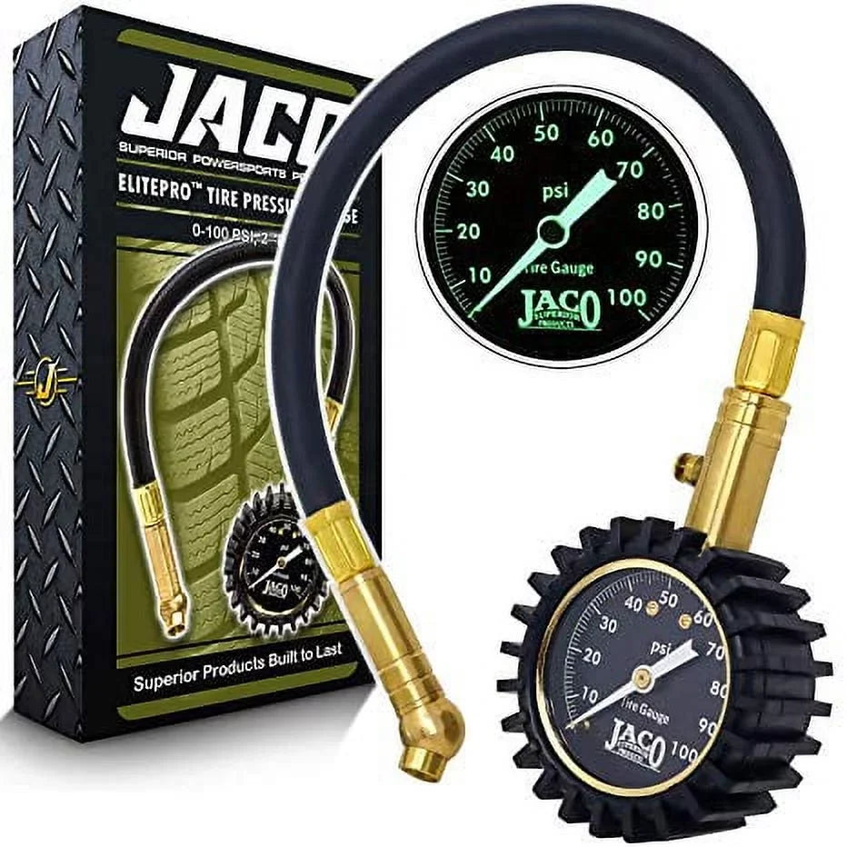Tire Products - 100 PSI Pressure Gauge ElitePro Superior JACO JACO