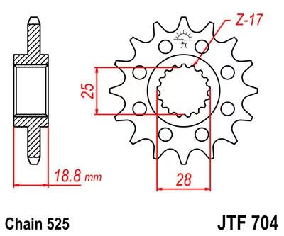Rear GS-JTR6.42 F800 for Sproket for Kit BMW bolts-K72 Front 8.5mm 08-16 JT Sprockets &