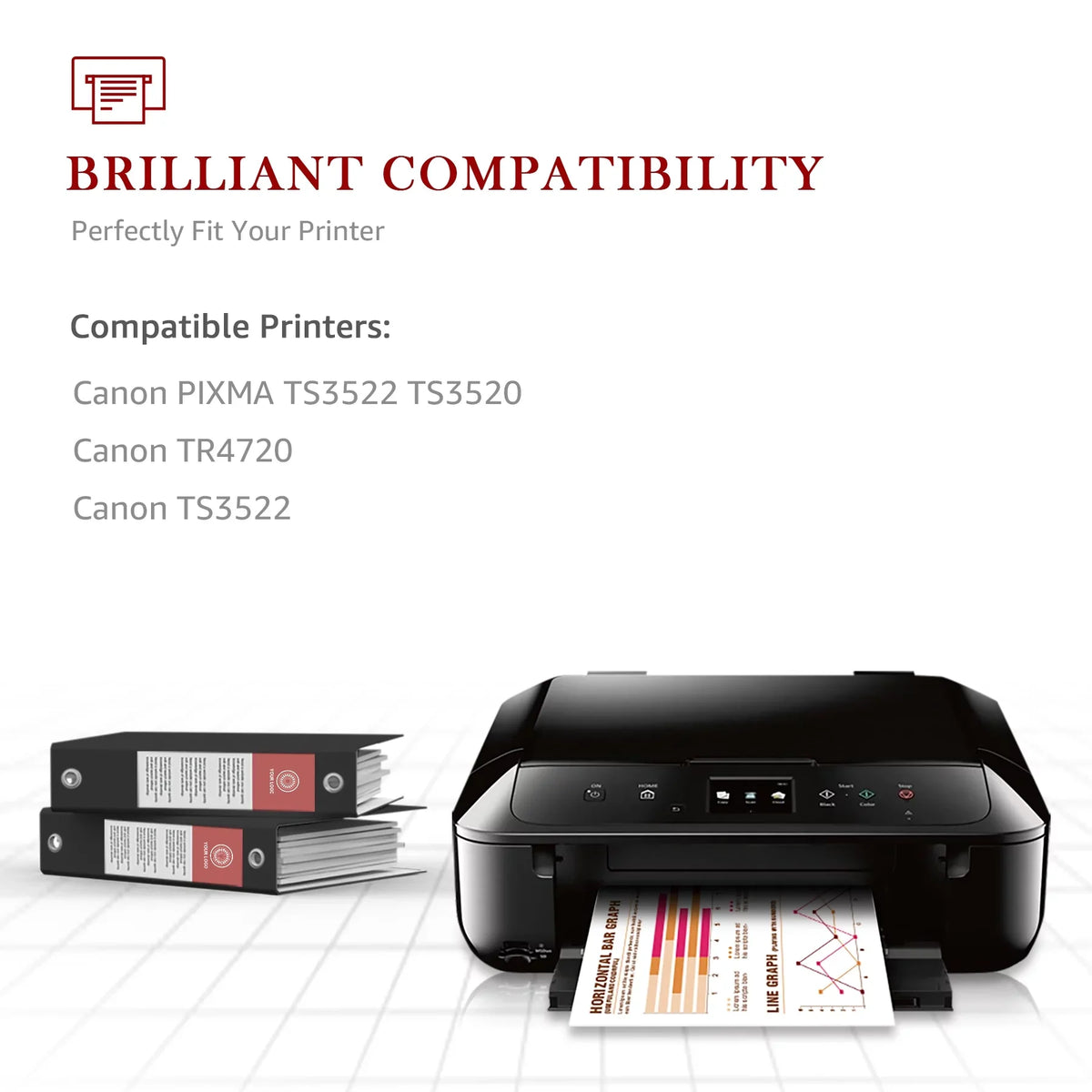 (2 for High TS3520 Cartridges 275 Ink Toner Canon TR4700 Cartridges Capacity Color) TR4722 CL-276 Ink TS3500 PIXMA Ink PG-275 1 275XL Black, TR4720 276 276XL and TS3522 for Printers Kingdom