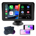 Car with Wireless Bluetooth Auto Video Android Stereo Support Navigation,FM Touch Awesafe Screen Music, GPS , Carplay 7 inch Audio, Apple