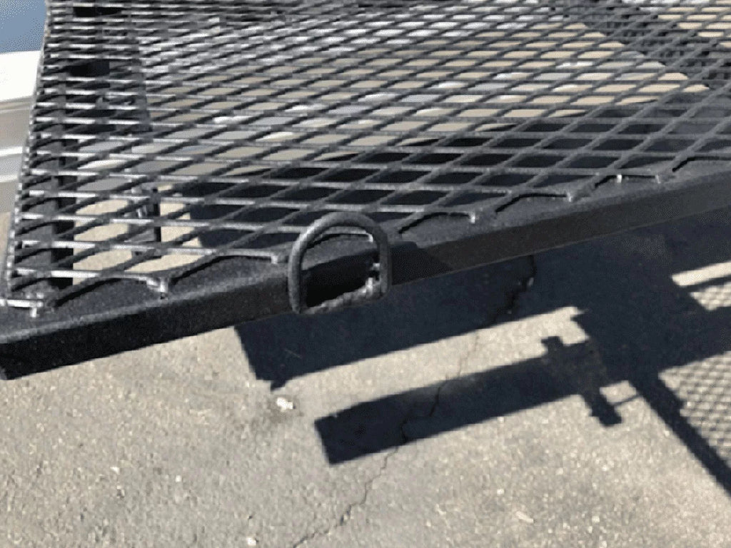 The Rugged Made with RV 20" Steel Finish Bed Rack Duty in USA Bumper x 72" Storage Truck Heavy
