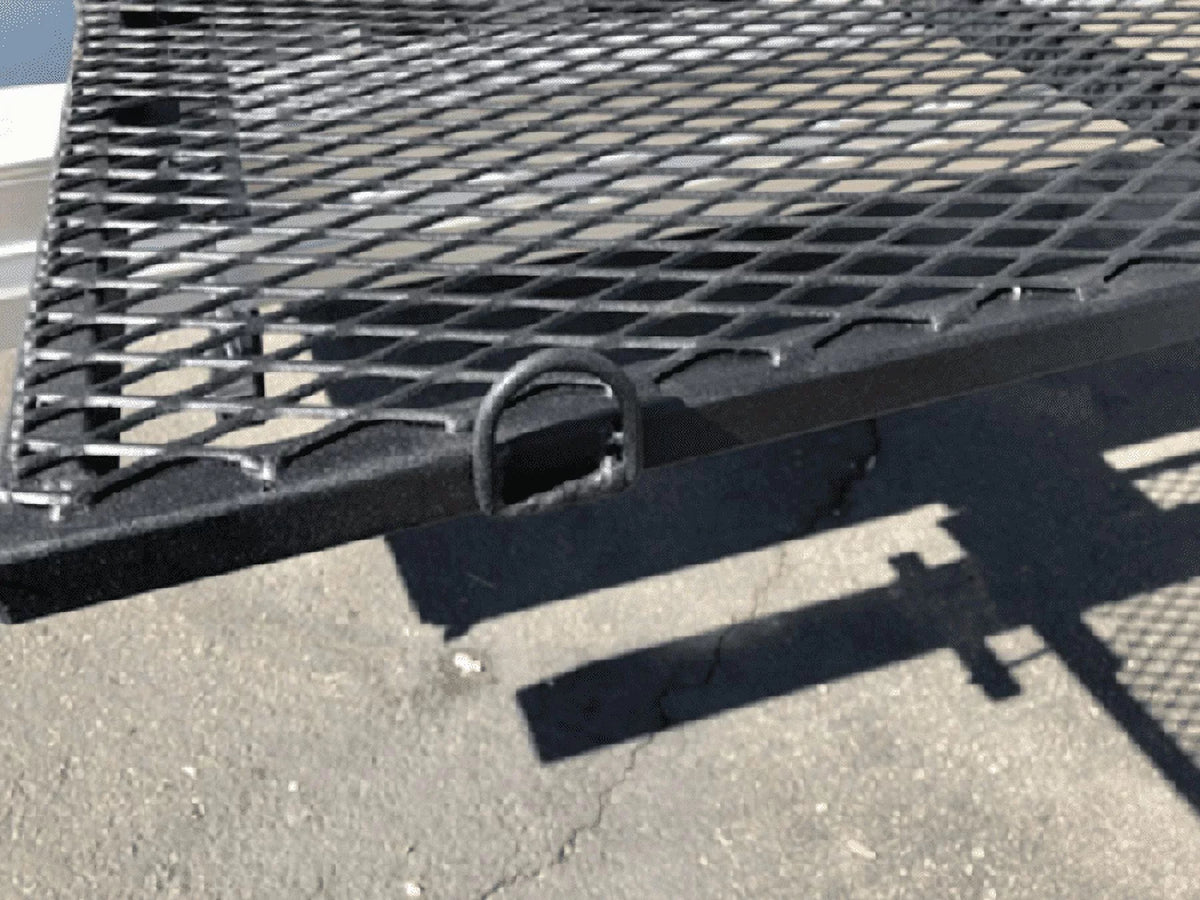 The Rugged Made with RV 20" Steel Finish Bed Rack Duty in USA Bumper x 72" Storage Truck Heavy