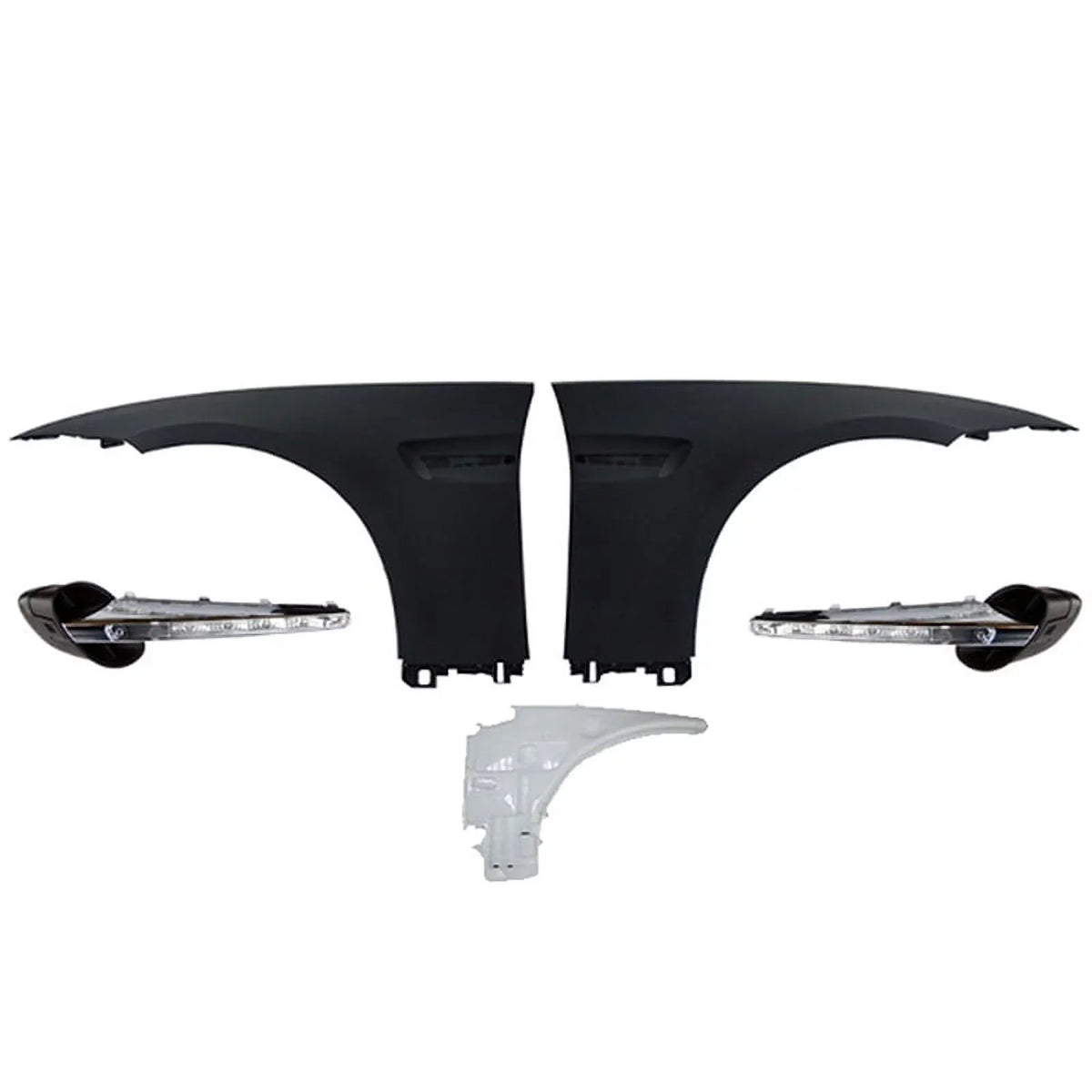 M3 Ikon 2Dr LED Motorsports E92 Vent Compatible With Fender Signal 07-13 Front with Complete Side Conversion