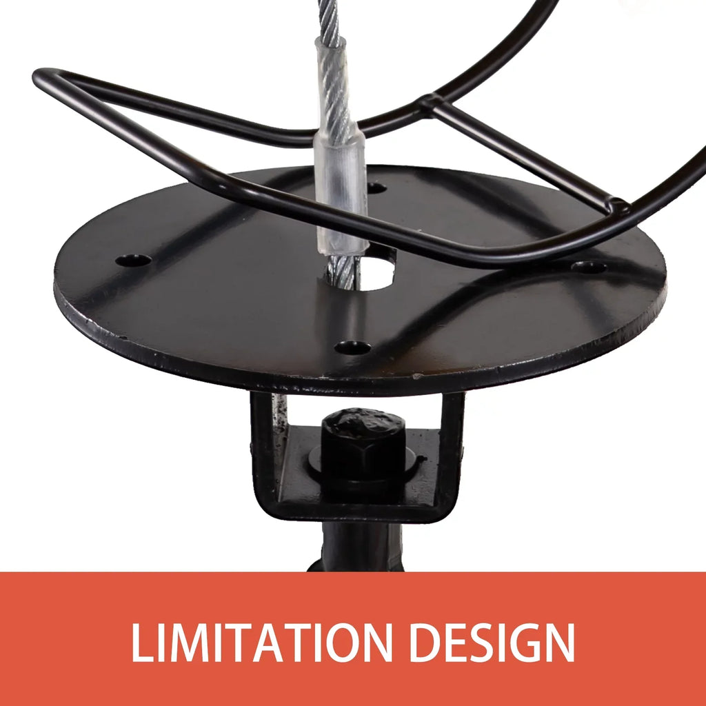 230kg 98ft/30m Crane Rope Volts Electric with 507lbs 1 Winch Control Overhead Wire Capacity System Phase Electric Electric with 110 Length VEVOR Pulley Lift Hoist Remote Steel Trolley