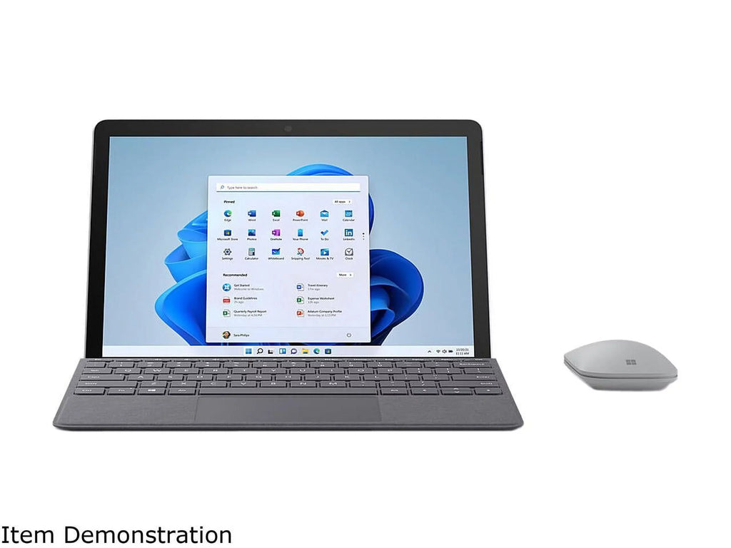 8GB SSD, Intel Microsoft Go i3-10100Y, Multi-Touch, 10.5" Pixel Surface RAM, Point Core 11, Windows 3 10 128GB Platinum, Sense 8VC-00001 Display,