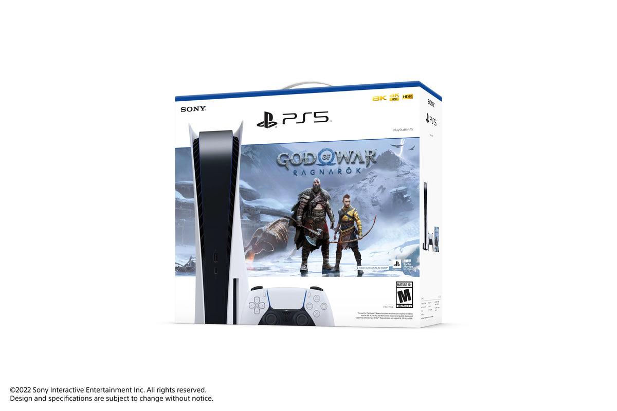 PlayStation 5 Console – Bundle War God Ragnarok of
