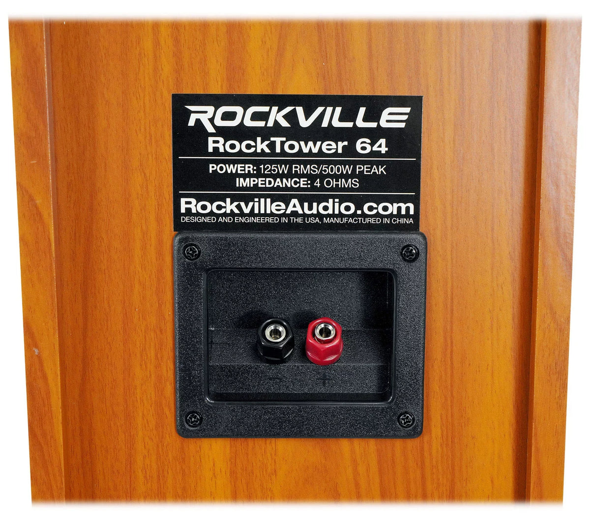 Rockville Amplifier/Home + Receiver Tower (2) BluTube WD Bluetooth Tube Speakers