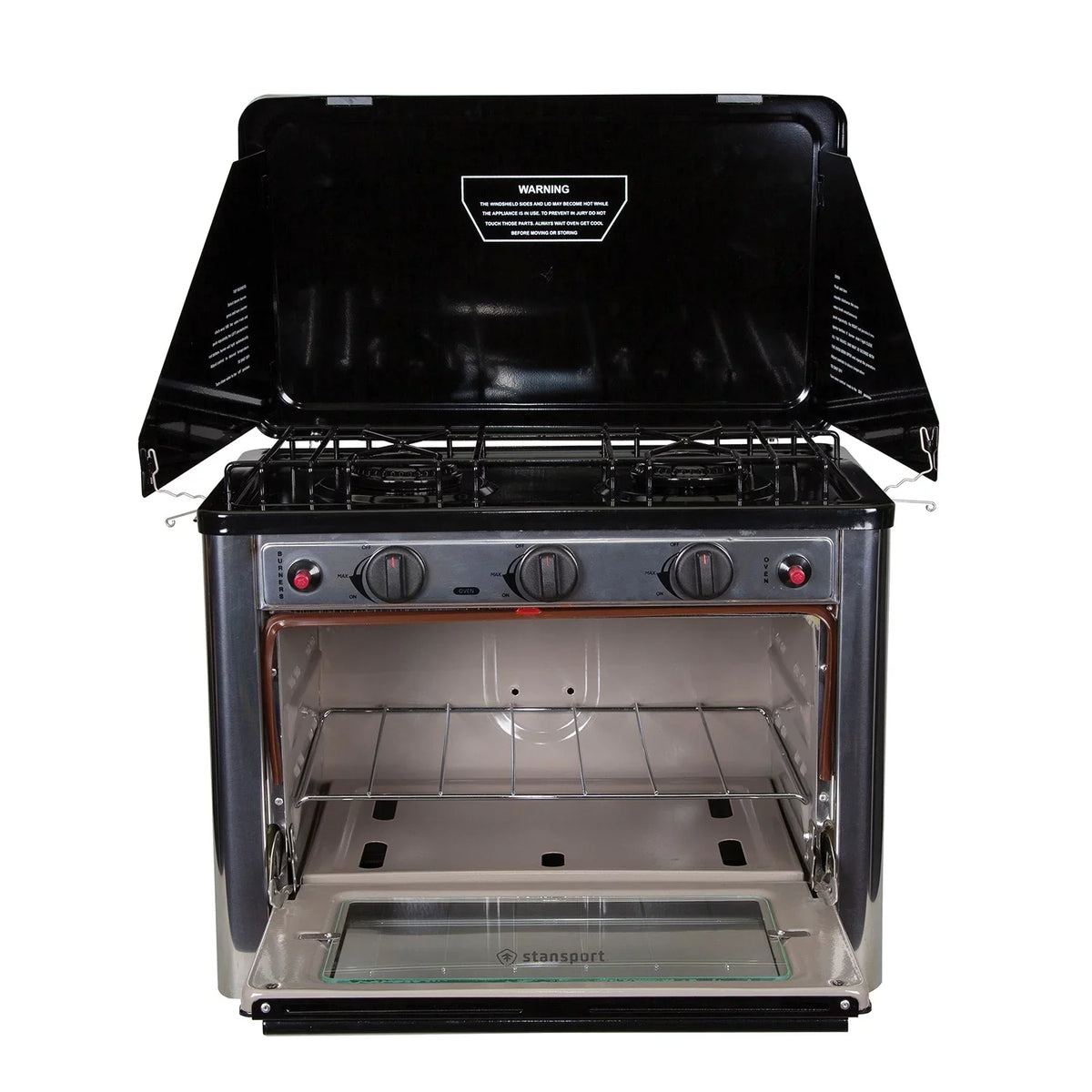 Oven Burner Stansport Propane Range and 2 Camp Outdoor
