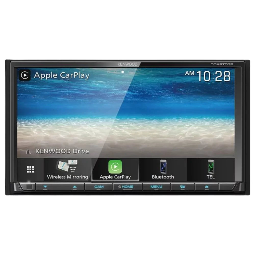 Camera DDX9707S Receiver CMOS-230 DVD Backup Inch 6.95 Kenwood and New Universal