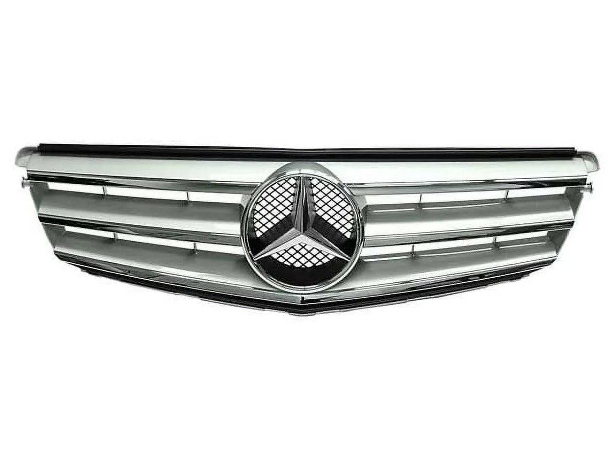 2008 Center 2009 2011 2013 Grille 2010 Front with - C300 Mercedes-Benz 2012 - Compatible 2014
