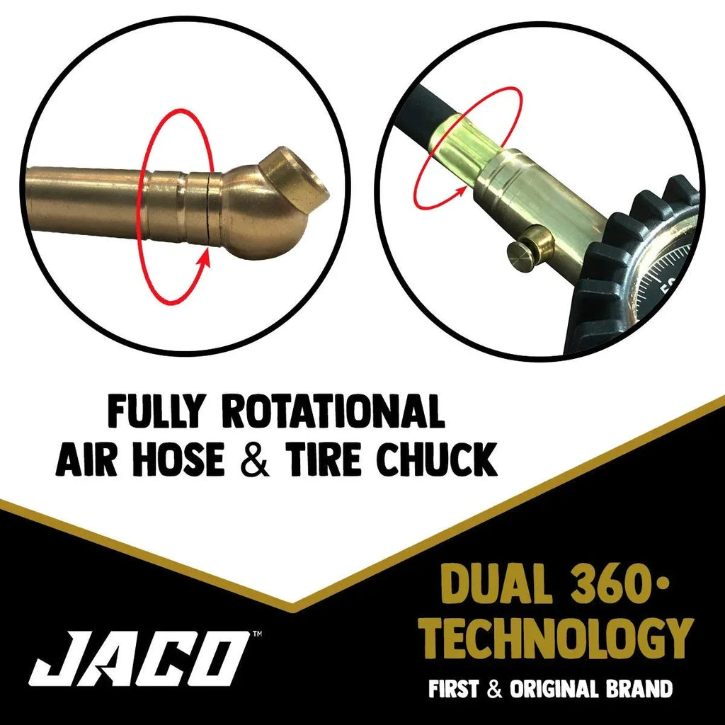 Tire Products - 100 PSI Pressure Gauge ElitePro Superior JACO JACO
