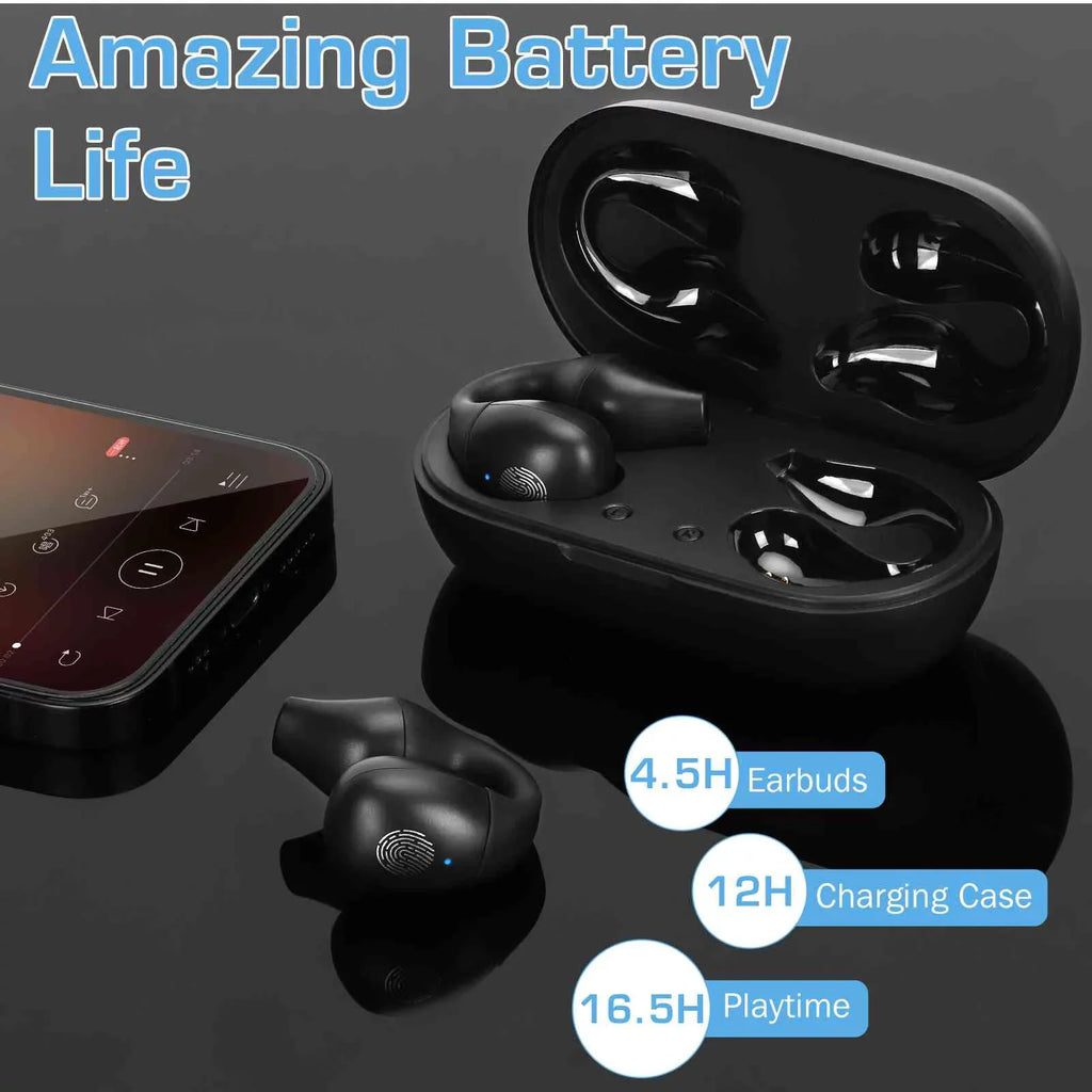 Mic Earbuds for Control Case Earphones Go Wireless with QC3 Stereo Headset Bluetooth Zenfone Built-in Charging ZB500KL Bass Deep Headphones True Gray Premium - in-Ear UrbanX Touch