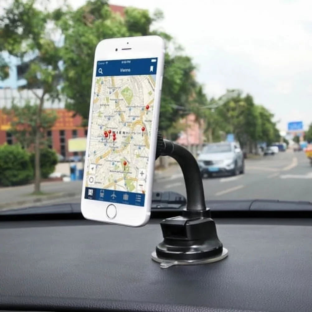 Samsung OnePlus Holder One Gooseneck Windshield Sky for Magic 2 7 / 3S - Razer Phone Galaxy 7T, S7 RED Hydrogen Plus, - S8 - 3 - Pro Nubia 6T, Magnetic N7Q Red Car Dash S9 Plus Mount 6,