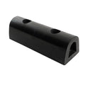 Fender 12"L Rubber Extruded x Bumper, x 4.25"W 4"H
