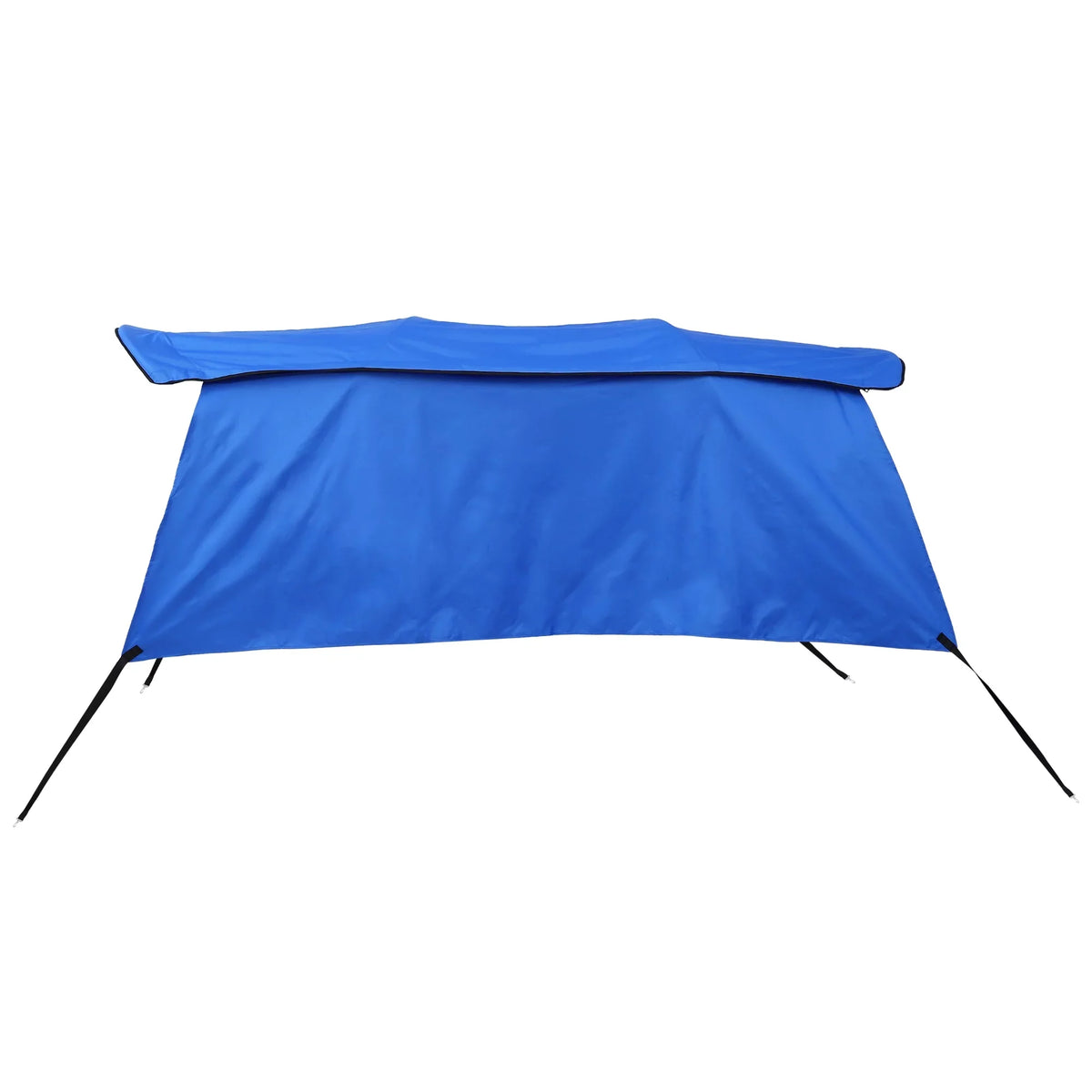 x Boot Detachable Storage Cover Side Top x Bimini 8'L 600D Unique 4 67"-72"W Bow 54"H Canvas Bargains Blue with Blocks