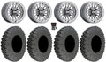 CC 33" Delta Honda MetalFX Wheels Pioneer Can-Am Bdlk Maverick 1000 Tires Gm / 15" / Race X3 Soft Talon