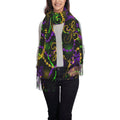 For Bingfone Shawl Women Scarf Cashmere Feel Warm Soft Neon Scarves Mardi Elegant Gifts- Winter Wrap Gras Large Art Print