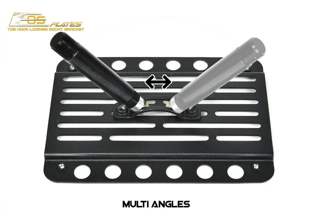 Replacement EOS Relocator Plate Front Plate Online for 2014-Present Version Mini | License Extreme 2 Cooper Bumper Tow Store Mount Tow-119-V2 Hook Bracket