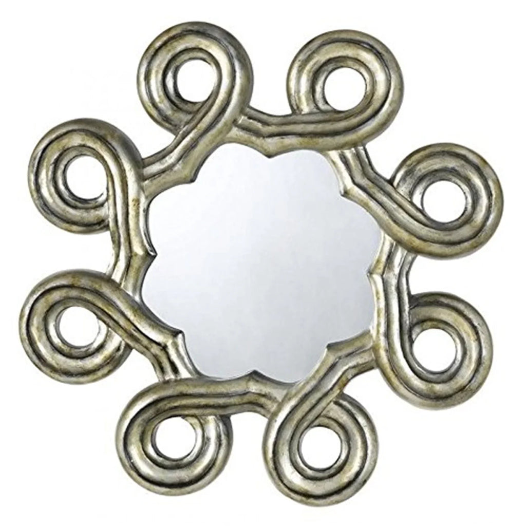 Polyurethane Formia Hexagon Lighting Wa-2155Mir Mirror Beveled Cal Abstract