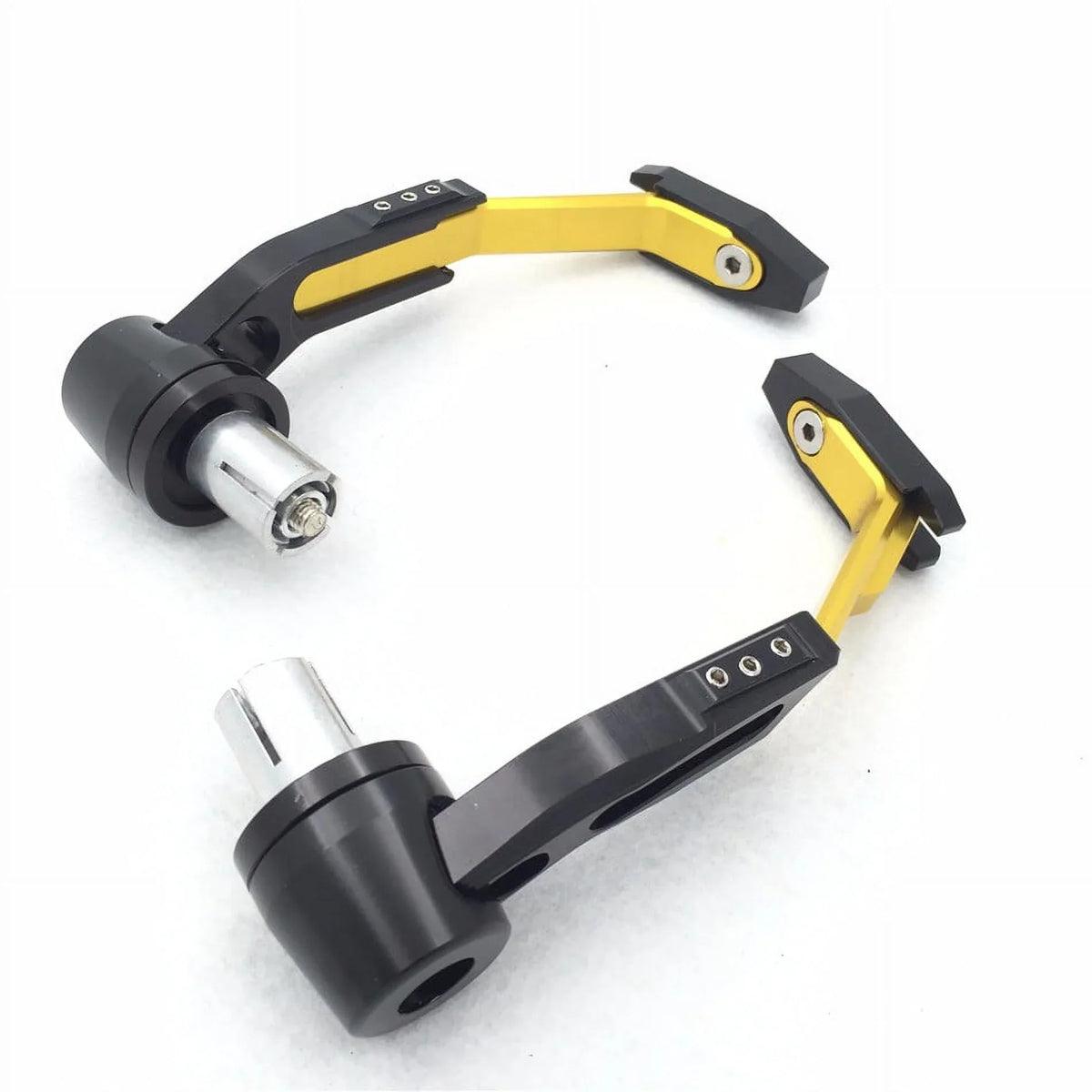 HTT-MOTOR Brake Proguard Black 22mm Guard GSX Motorcycle Total Angel Pro Protect RM Gold Length Aprilia Kawasaki Suzuki Lever DR CNC Adjustable Ninja Clutch Climber Protector For GSXR Hayabusa