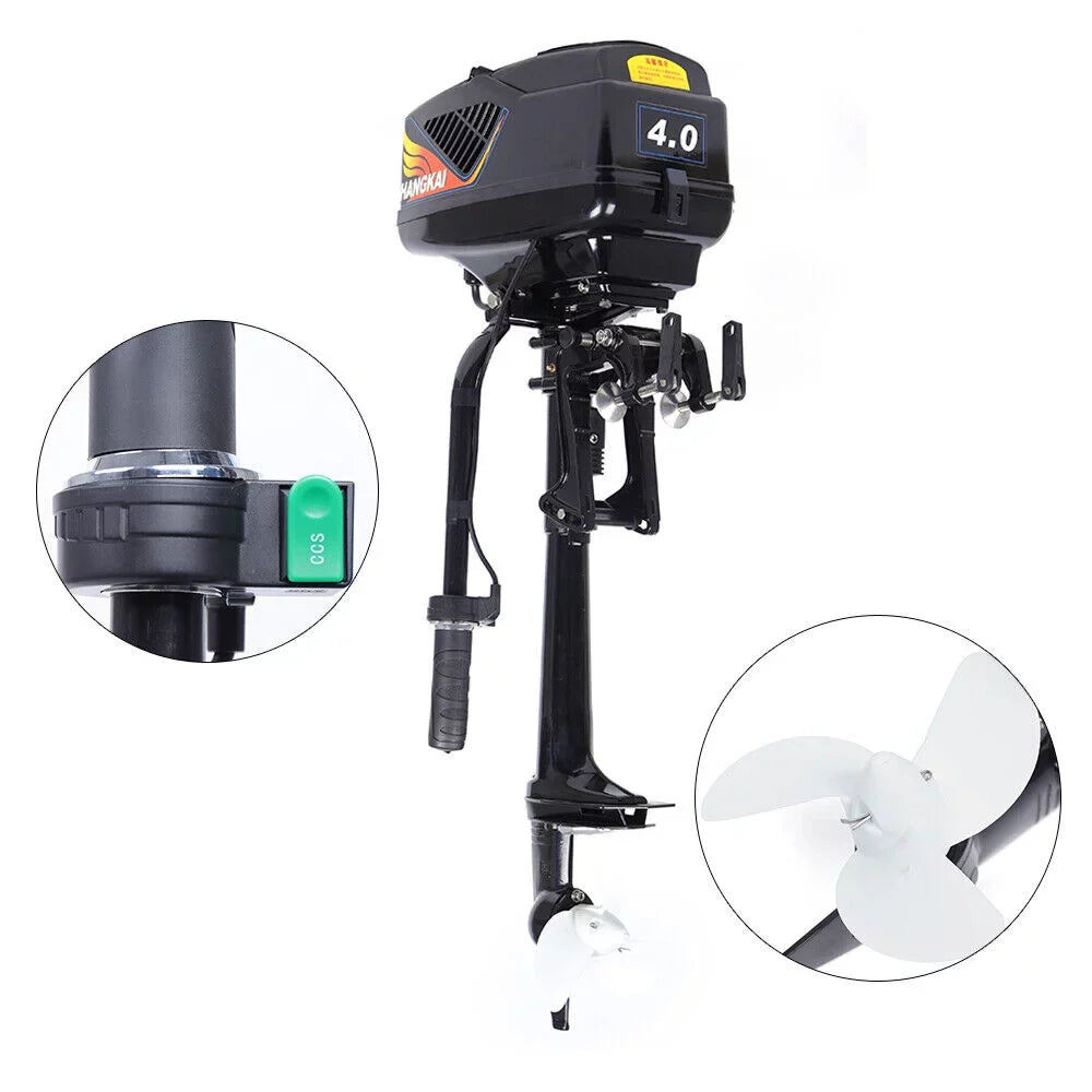 1000W Motor Outboard Trolling Electric Shaft Motor Outboard Boat 48V Short Fishing Engine