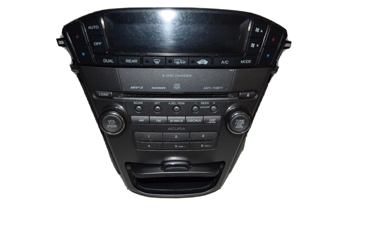 08 6 Acura 09 Player 07 Radio Disc 39101-STX-A040-M1 06 MDX CD