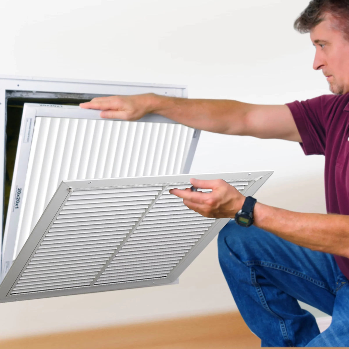 12 HVAC Air Pleated Filter- 14x20x1 Pack MERV Honeywell Furnace 12