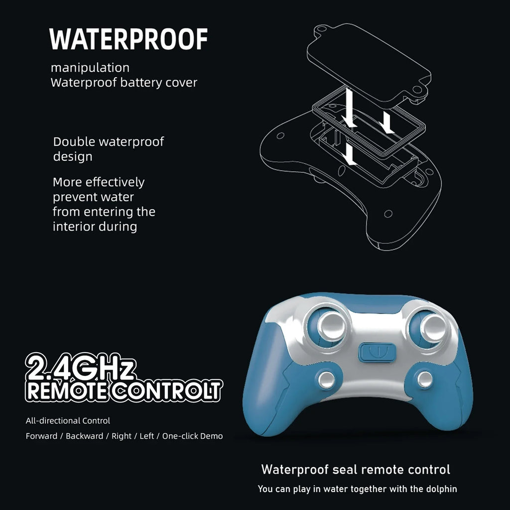 Head /one Toy Remote Click Pool Head Waterproof Boat Remote Boat boat,Demo Water Animal Toy Water Pool Ball Kids Head Boat Remote Kids Animal Water Waterproof Dolphin River