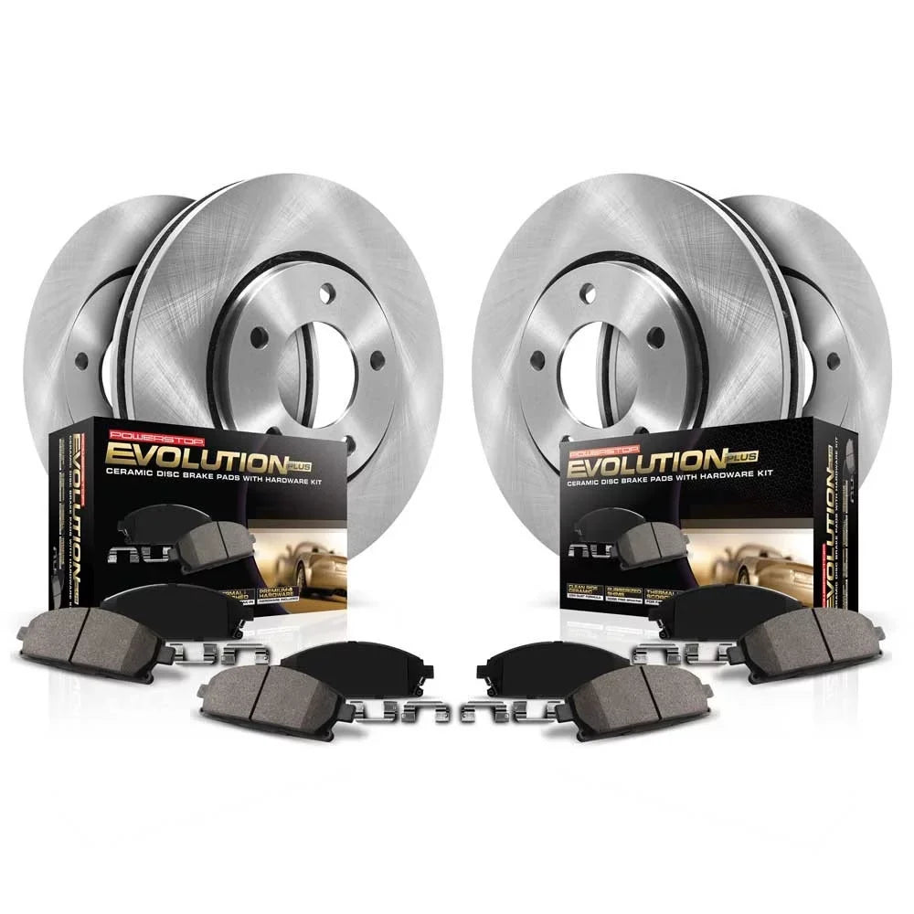 and Kit Pad Stop Replacement Rear Front and C-HR Stock Brake Toyota KOE7925 2019 Power Fits Rotor