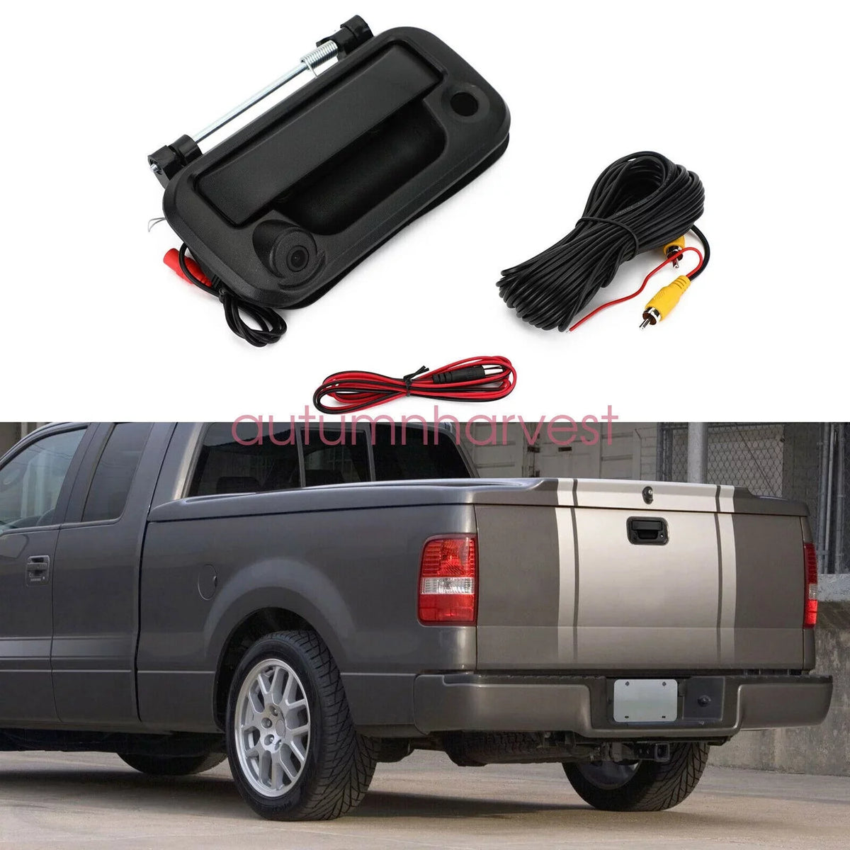 Backup Handle Rear View Tailgate with Camera Camera F150/F250/F350/F450 Ford for