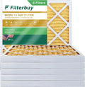 11 Filterbuy 15x15x2 (6-Pack) Furnace Pleated MERV Air AC HVAC Filters