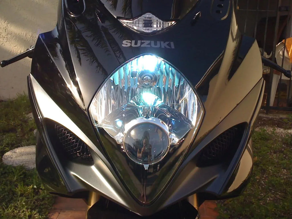 High Headlamp Low Suzuki 2005 1000 Headlight Bright 2008 White For Bulbs 2006 GSXR GSX-R1000 Light 2007