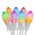 Eva's Bulbs Lights Color Waterproof Changing C9 23ft Light Outdoor, 20 LED Lights Christmas String