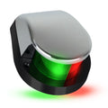 Navigation Oceans USCG Bow FO4429 Five Boats Navigation 2NM Boat for Light, - Boat Red Lights Horizontal Navigation LED Lights Lights Rules 12V, LED and Bi-Color Mount Light, Green, -