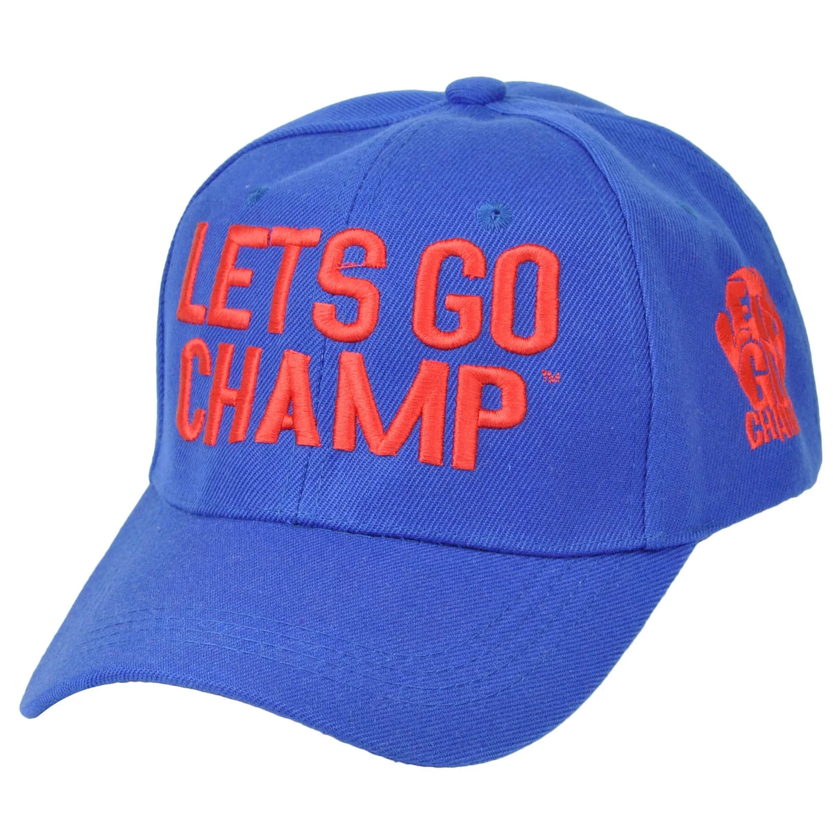 Adjustable Cap Briggs Bill Blue Shannon Cannon Champ Go Lets Hat Boxer Red Curved