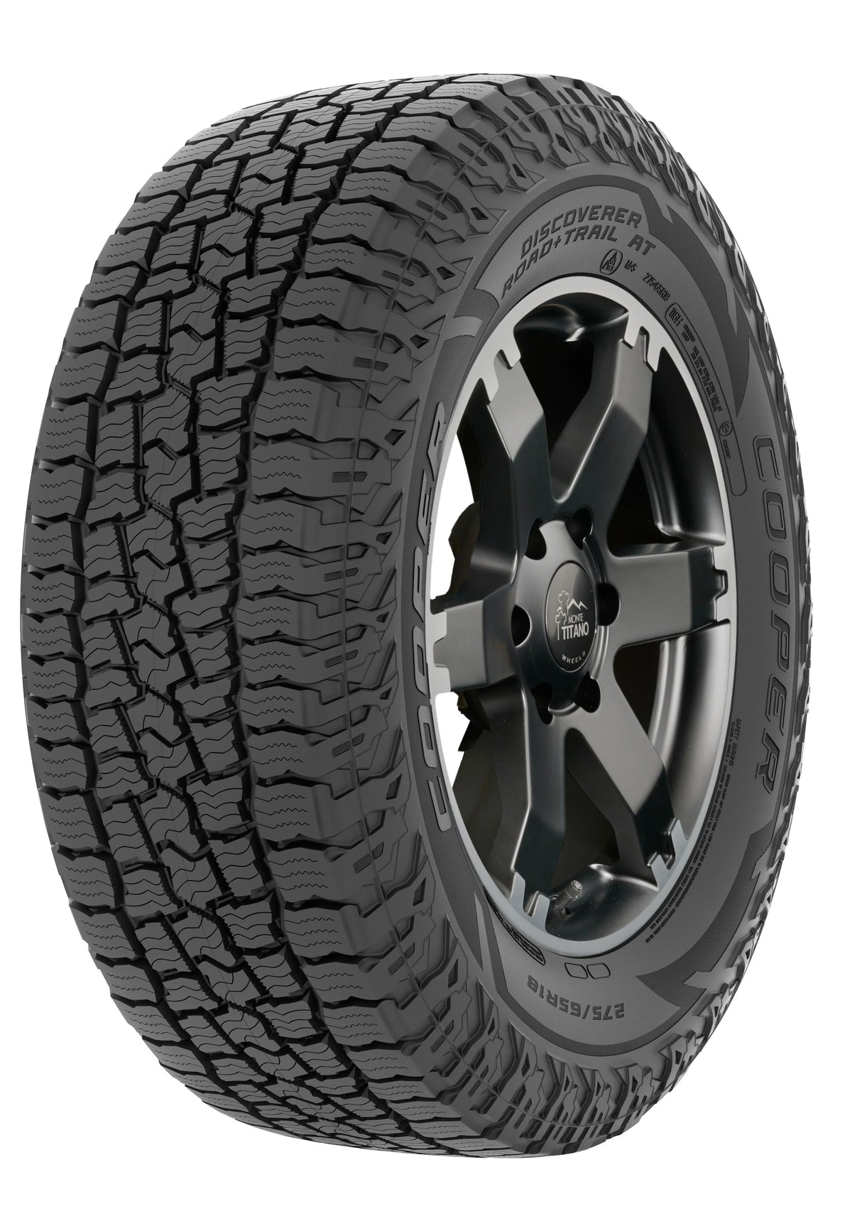 114T Road+Trail Tire Discoverer AT 245/70R17 All-Terrain Cooper