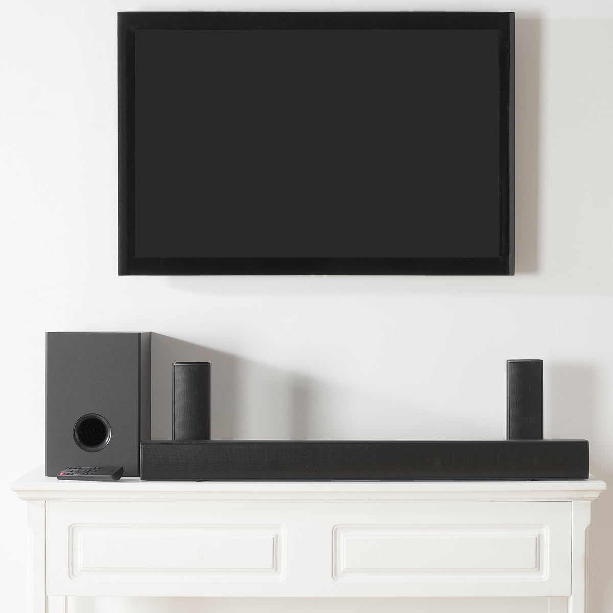 Subwoofer with onn. 5.1 Soundbar Wireless 36"