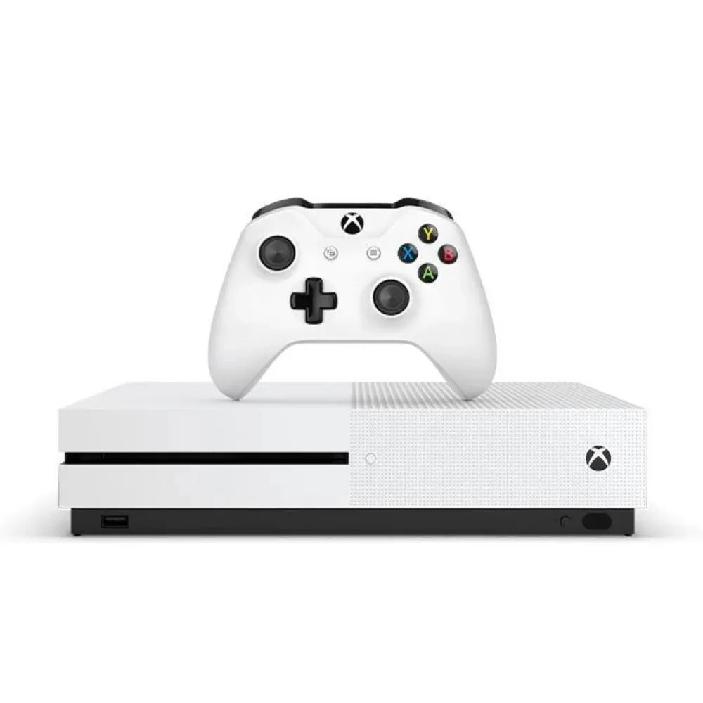One White Controller Console Wireless Xbox - Xbox Used S with 500GB One Columbia,