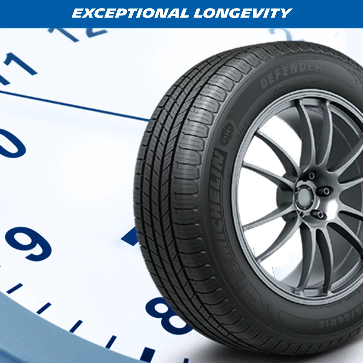 265/70R16 Defender Michelin 112T Tire LTX All-Season M/S