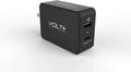 Compatible 3.0 Both Blade Quick Certified] Charge Plus Folding with with MicroUSB/Type-C XA/P/Z5/Z3/Z3v/Z2/E5 33W 3.0 Adaptive Professional Xperia [Black/UL QC Cables Sony Fast
