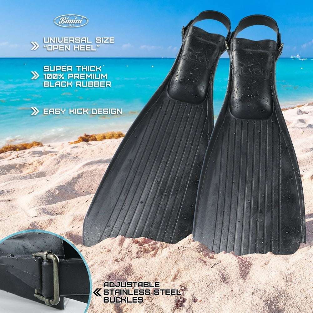 fits to H2O Adjustable Fully 14 Snorkeling Alcyon Fins half Bimini 9 and