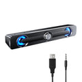 Laptop PC Sound Wired MP4 Subwoofer for USB Phone Surround Speaker Box Speaker Stereo MP3 Computer GoolRC Bass V-111 Tablet Bar Powerful