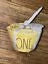 One of Half Quarter set Kitchen Cups each Ceramic Black Measuring Rae 4-piece Speckled Third 1 Dunn Yellow Cup Lettering includes