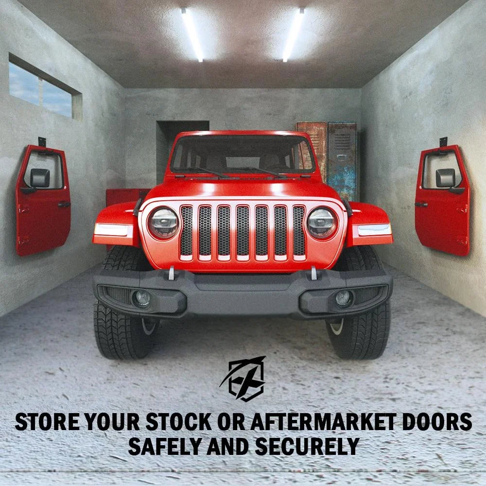 Wall TJ LJ 1956-2020 Wrangler Mount Hanger JL Storage CJ Xprite for JK YJ JT Jeep